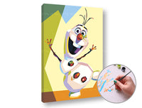 Сликање по бројки FROZEN OLAF - 2