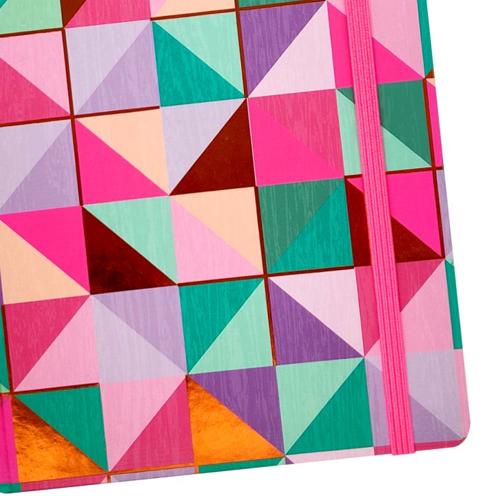Spoko Notebook A5 наредени 96 страници - Шарена мозаик - 3