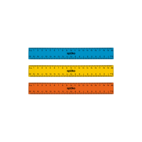 Лењир Spoko, 20 cm, микс бои