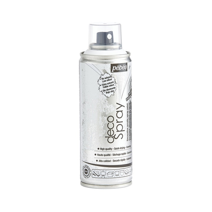 Спреј со акрилна креда боја  Pebeo 200 ml бела - 3