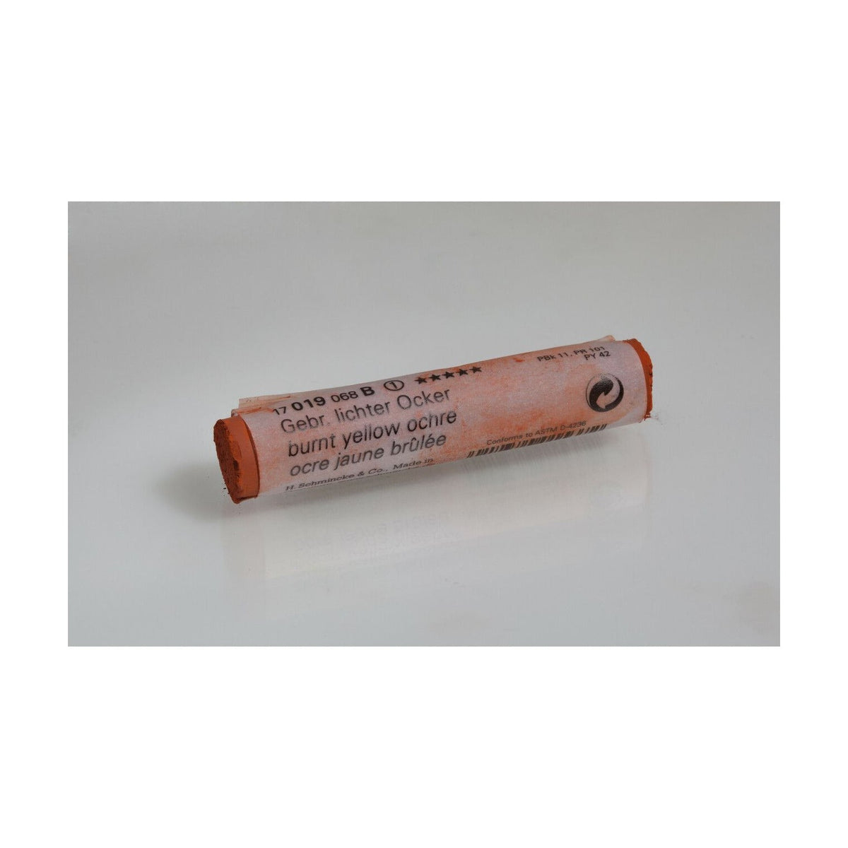 Сув пастел Schmincke FINEST EXTRA-SOFT – Серија 1 – 019 B burnt yellow ochre