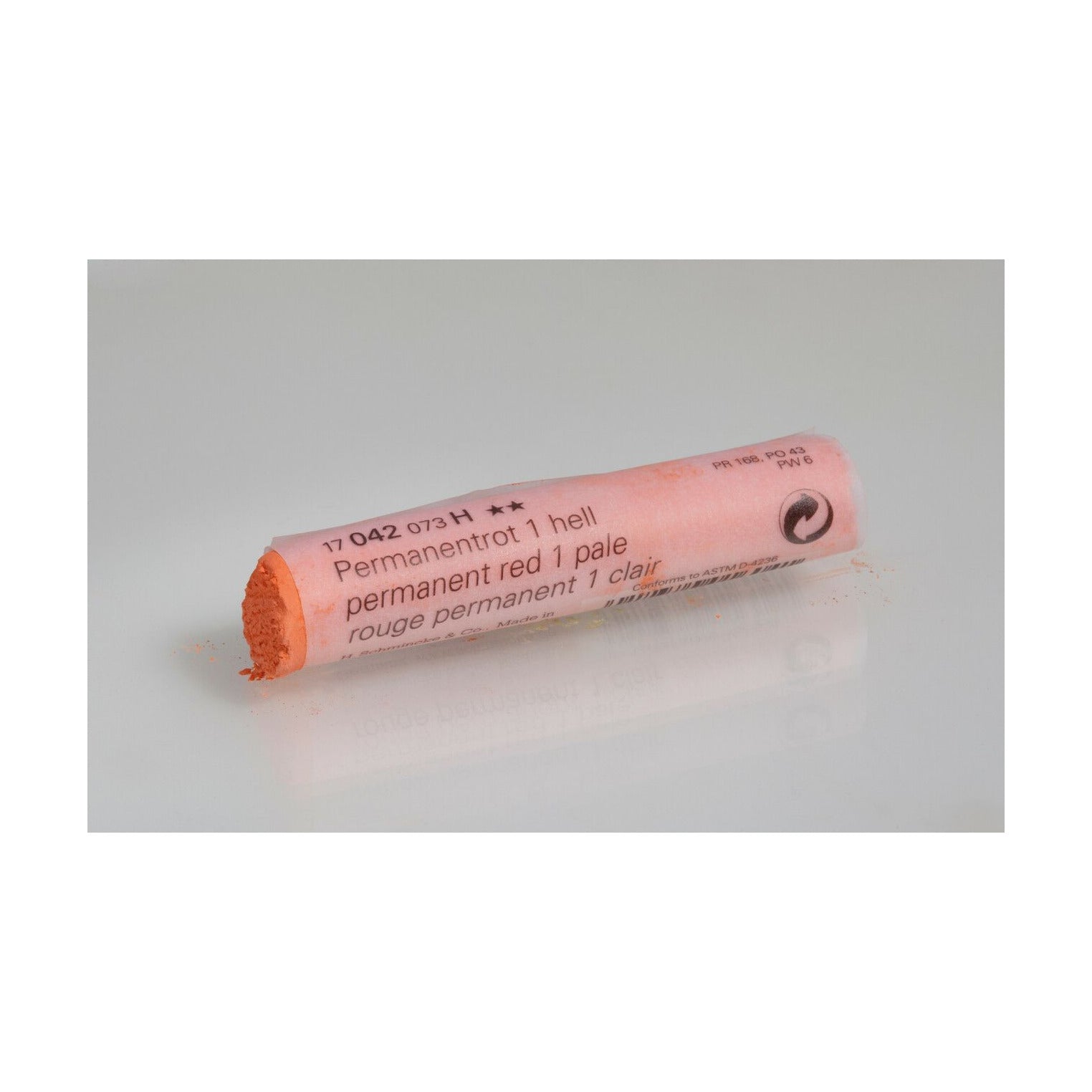 Сув пастел Schmincke FINEST EXTRA-SOFT – Серија 1 – 042 H permanent red 1 pale
