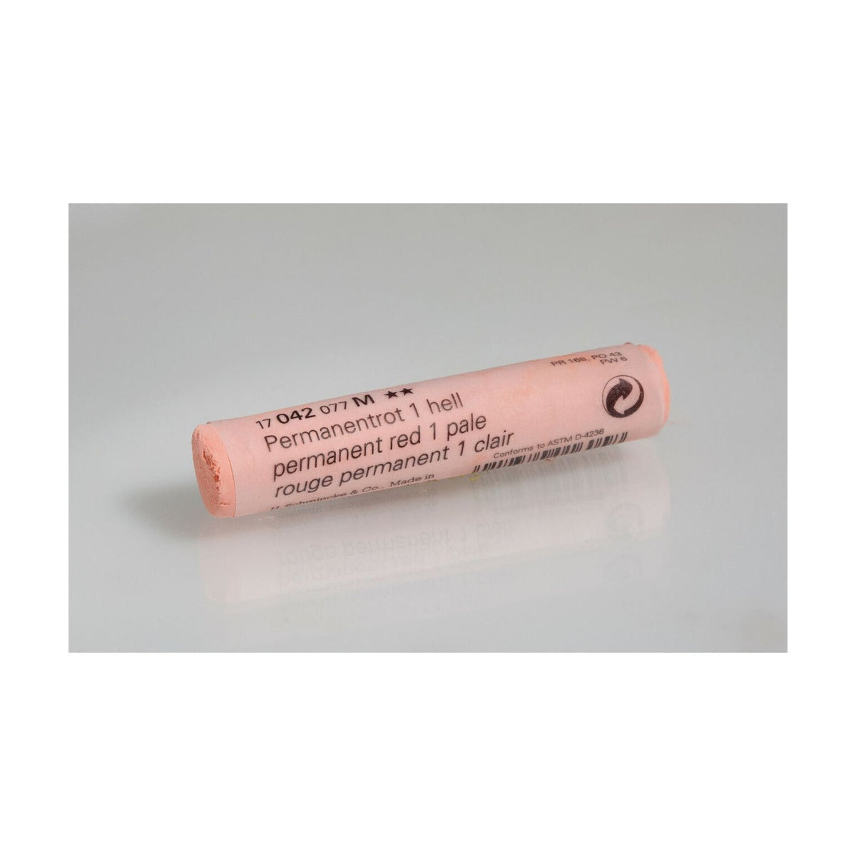 Сув пастел Schmincke FINEST EXTRA-SOFT – Серија 1 – 042 M permanent red 1 pale
