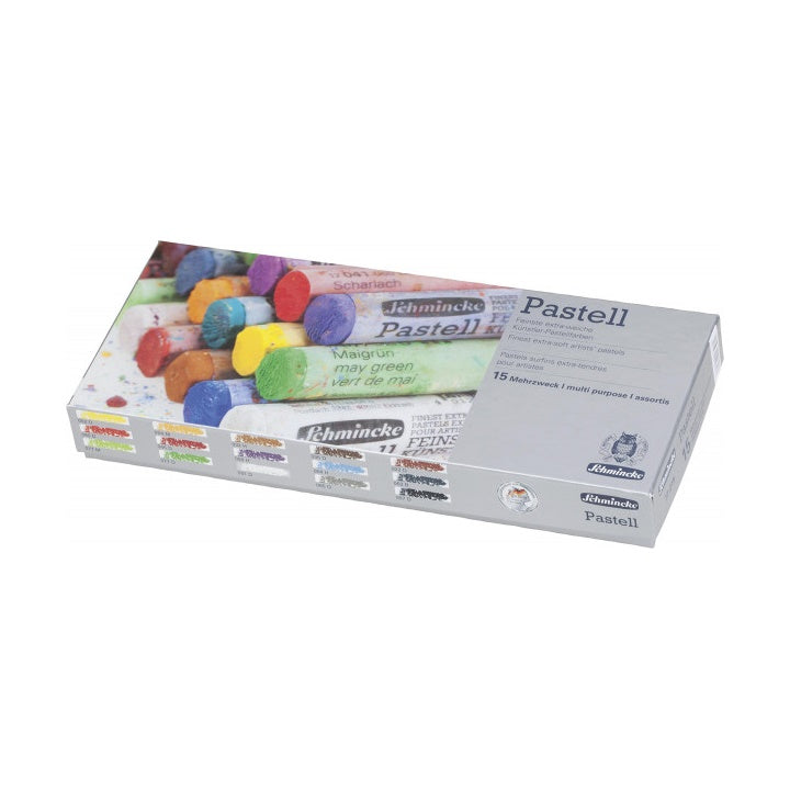 Суви пастели Schmincke MULTI PURPOSE - сет од 15 парчиња - 2