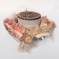 Светло розова гипсофила - 4 стебла, 20 см - 3