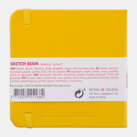 Блок за скицирање Talens Art Creation Golden Yellow 12 x 12 cm, 140 g/m², 80 листа