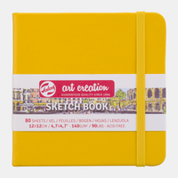 Блок за скицирање Talens Art Creation Golden Yellow 12 x 12 cm, 140 g/m², 80 листа