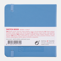 Блок за скицирање Talens Art Creation Light Blue 12 x 12 cm, 140 g, 80 листа