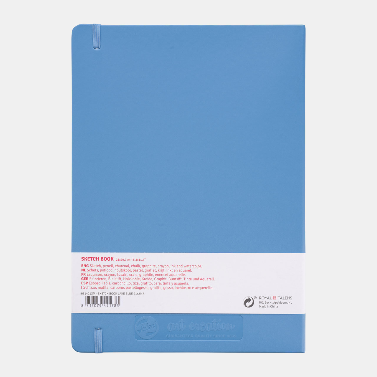 Блок за скицирање Talens Art Creation Light Blue 21 x 30 cm, 140 g, 80 листа