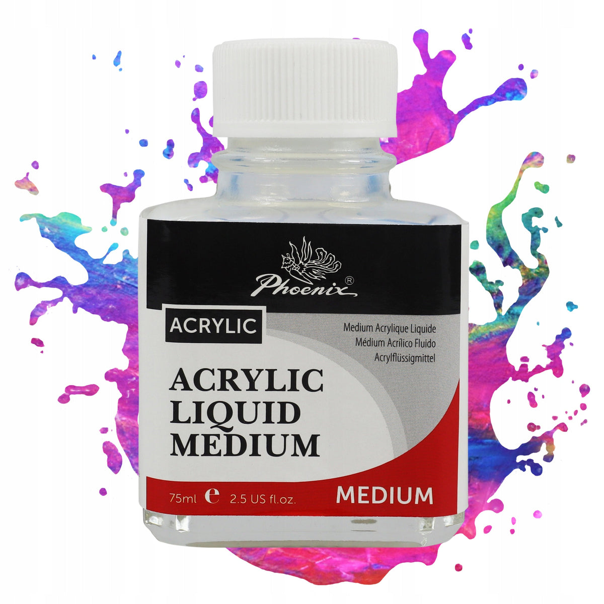 Течен акрилен медиум Phoenix, 75 – 500 ml