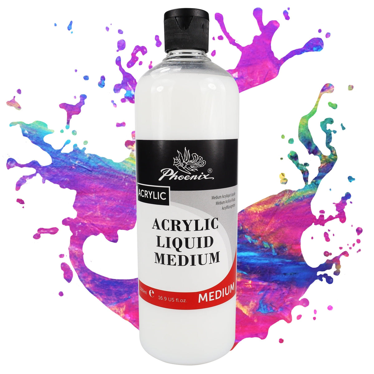 Течен акрилен медиум Phoenix, 75 – 500 ml