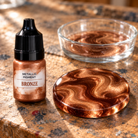 Течен металик пигмент за смола 5 ml – бронзена (Bronze)
