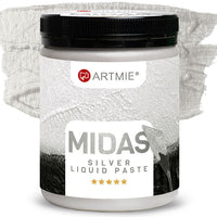 Течна метална паста ARTMIE MIDAS сребро - 3