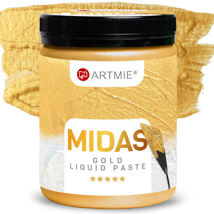 Течна метална паста ARTMIE MIDAS злато - 3