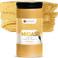 Течна метална паста ARTMIE MIDAS злато - 4