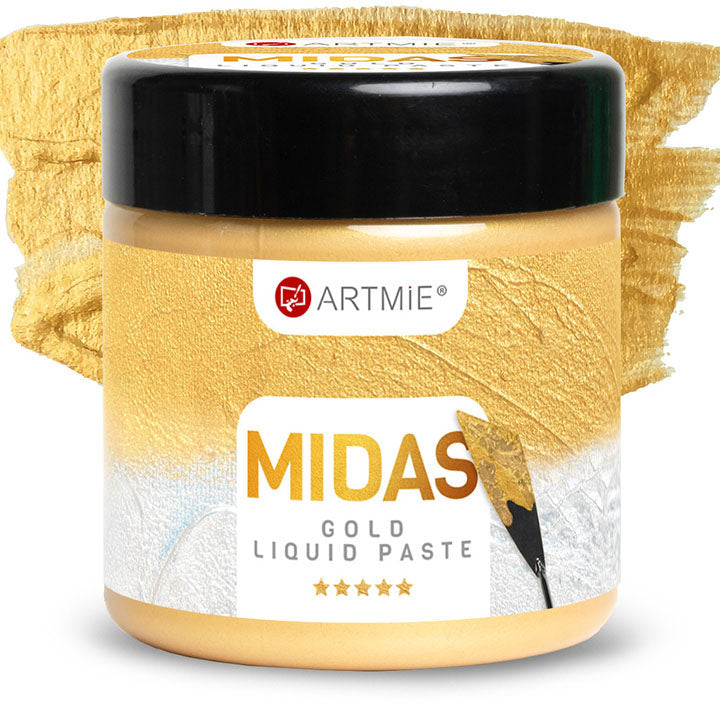 Течна метална паста ARTMIE MIDAS злато - 1