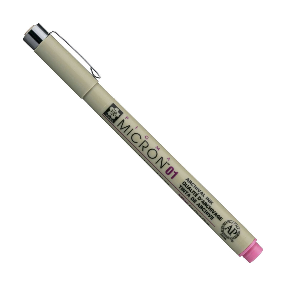 Технички фајнлајнер SAKURA Pigma Micron розов 0,25 – 0,50 mm