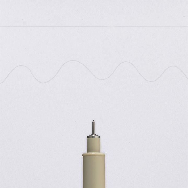 Техничко пенкало SAKURA Pigma Micron светло сива боја - 2