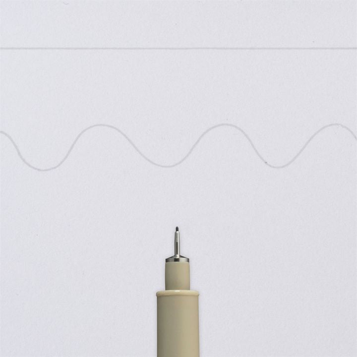 Техничко пенкало SAKURA Pigma Micron светло сива боја - 3