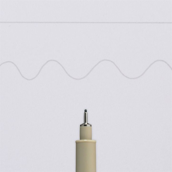 Техничко пенкало SAKURA Pigma Micron светло сива боја - 4