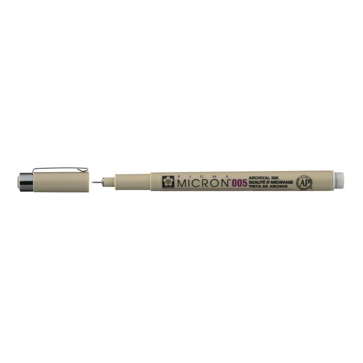 Техничко пенкало SAKURA Pigma Micron светло сива боја - 1