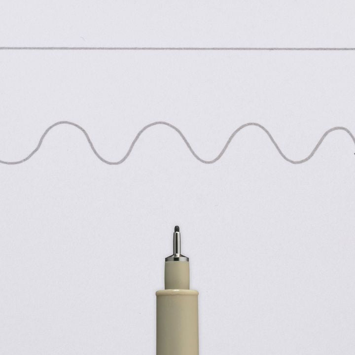 Техничко пенкало SAKURA Pigma Micron темно сива боја - 4