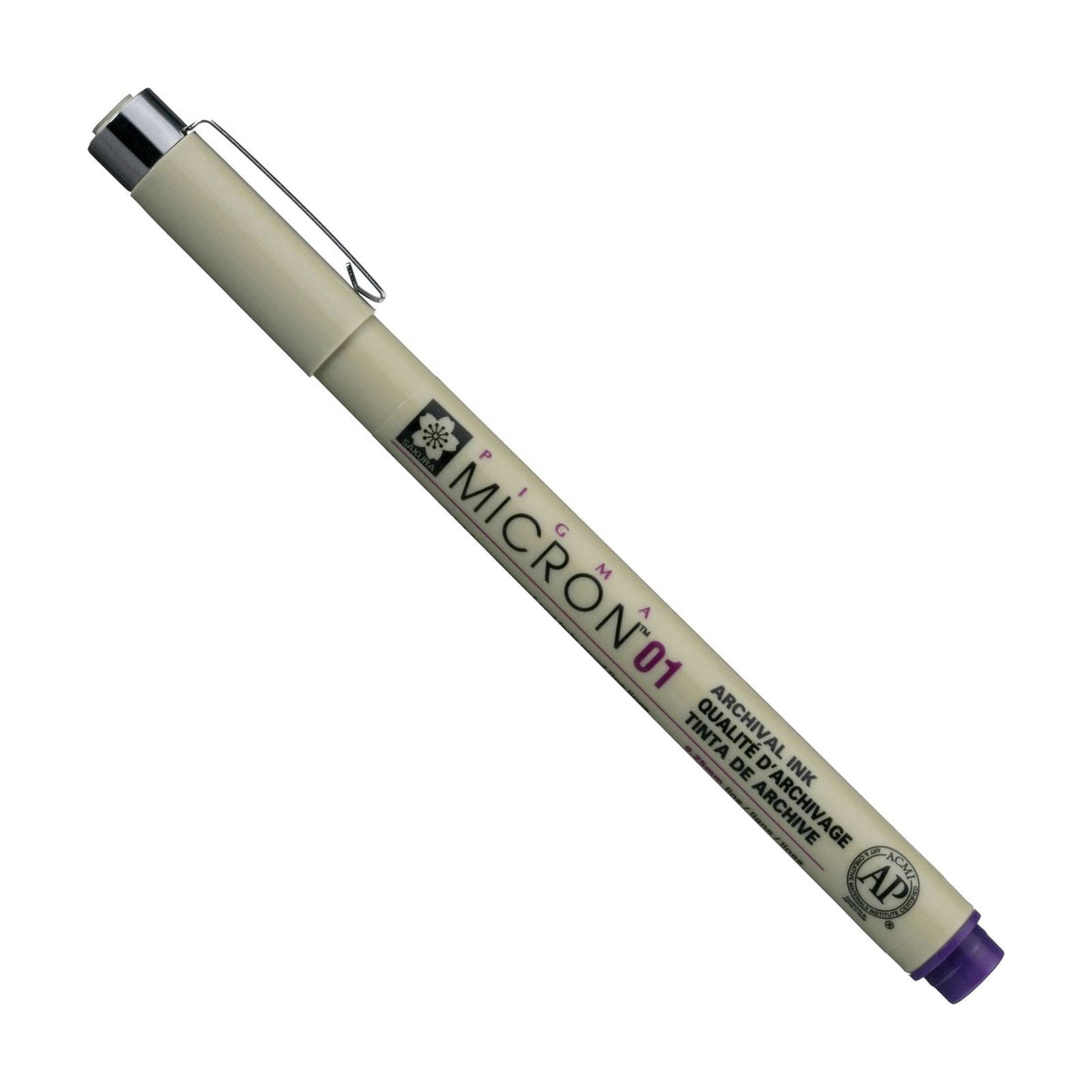 Техничко перо SAKURA Pigma Micron виолетово 0,20 – 0,50 mm