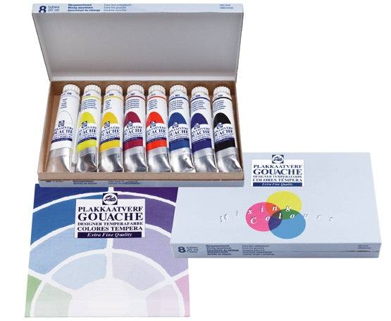 Темпери GOUACHE TALENS сет 8x20ml