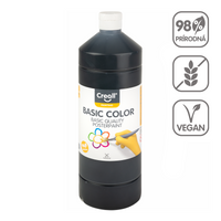 Темперна боја Creall, 1 000 ml – црна