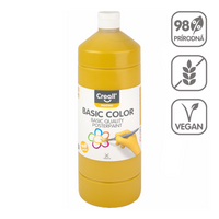 Темперна боја Creall, 1 000 ml – окер