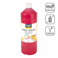 Темперна боја Creall, 1 000 ml – темноцрвена