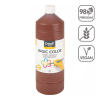 Темперна боја Creall, 1 000 ml – темнокафеава