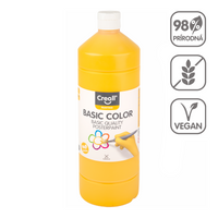 Темперна боја Creall, 1 000 ml – темножолта