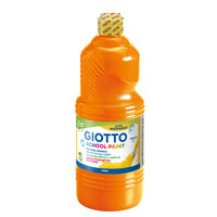 Темперна боја GIOTTO School Paint 1000 ml – портокалова