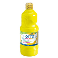 Темперна боја GIOTTO School Paint 1000 ml – жолта