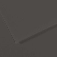 Тонирана хартија CANSON Mi-Teintes 50 x 65 cm – 160 g/m² – Јаглен сива 184