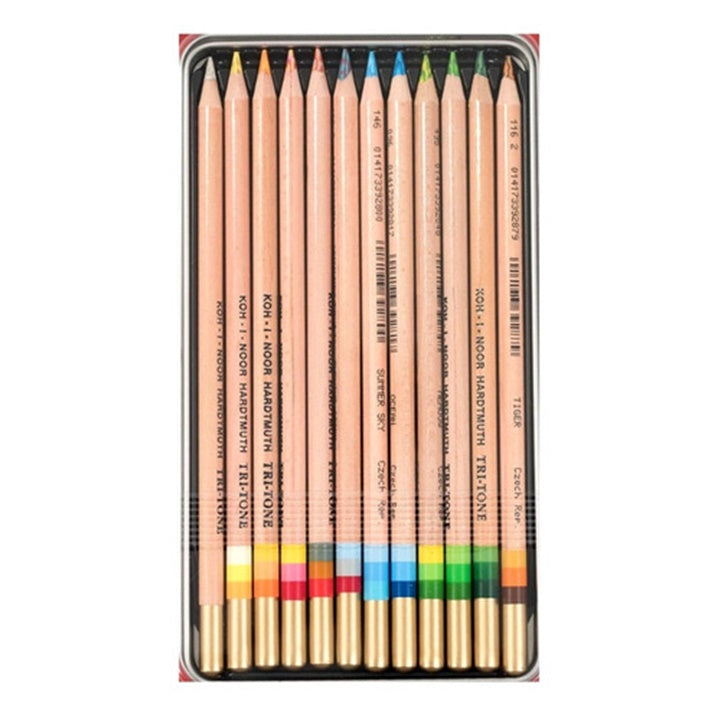 TRI-TONE KOH-I-NOOR повеќебојни моливи - 2