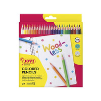 Триаголни боички без дрво JOVI 24 парчиња - 1