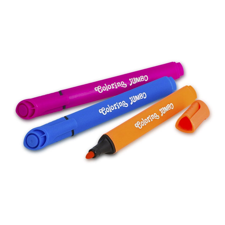 Триаголни JUMBO маркери Colorino 10 парчиња - 2