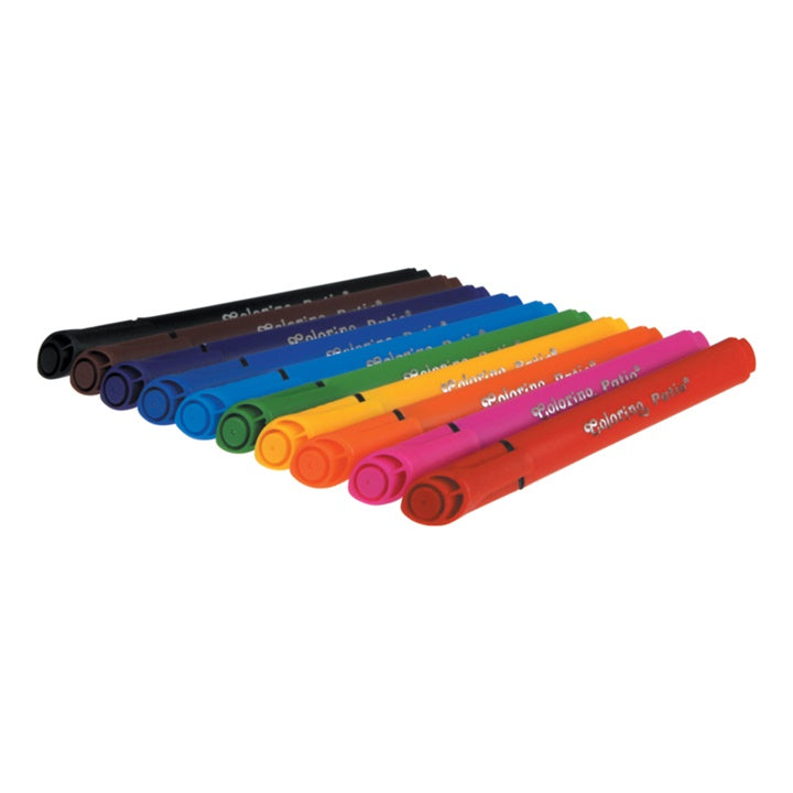 Триаголни JUMBO маркери Colorino 10 парчиња - 3