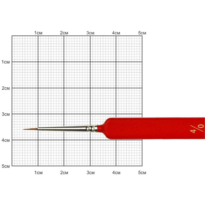 Тркалезна четка Kolinsky KOLOS Nail Art 3009L - 6