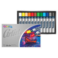 Тркалезни маслени пастели Colorino Artist, пакување од 12 - 1