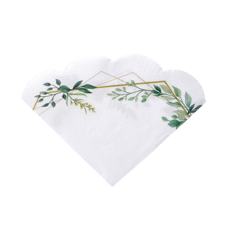 Тркалезни салфетки за декупаж LEAVES FRAME 1 ЕЕЗ - 1