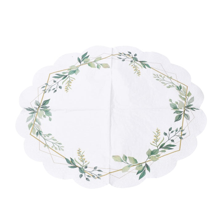 Тркалезни салфетки за декупаж LEAVES FRAME 1 ЕЕЗ - 2
