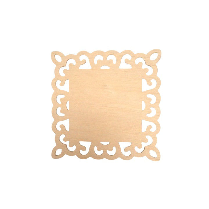 Украсен подметнувач за шолја 12 x 12 cm
