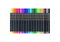 Posca KPA-100 24C восочни пастели, сет, микс бои