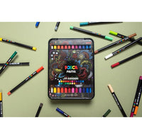 Posca KPA-100 24C восочни пастели, сет, микс бои