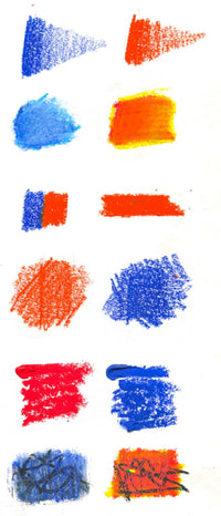 Posca KPA-100 24C восочни пастели, сет, микс бои