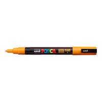 Posca маркер PC-3M – 0,9 - 1,3 mm, светложолта (3)