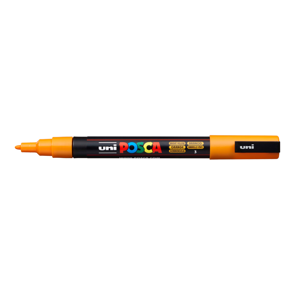 Posca маркер PC-3M – 0,9 - 1,3 mm, светложолта (3)